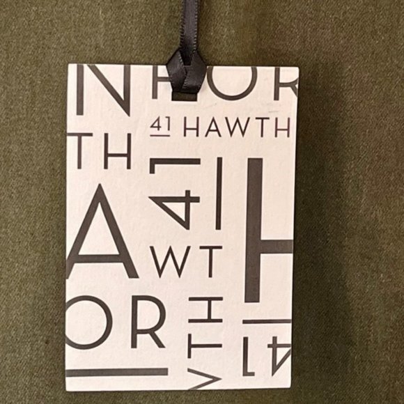 41 Hawthorn Francis Straight Leg Cotton Blend Ankle Pants - Olive Green - 22W - Picture 10 of 12